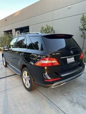 Black 2015 Mercedes-Benz M-Class ML 350