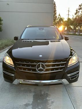 Black 2015 Mercedes-Benz M-Class ML 350