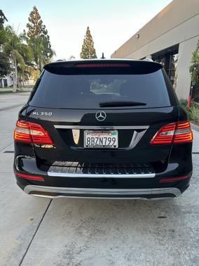 Black 2015 Mercedes-Benz M-Class ML 350