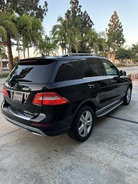 Black 2015 Mercedes-Benz M-Class ML 350