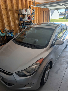 Silver 2013 Hyundai ELANTRA Limited