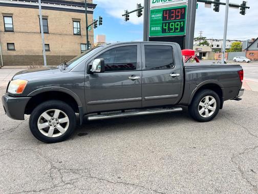 Gray 2012 Nissan Titan SL