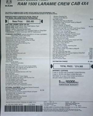 2024 RAM 1500 Laramie