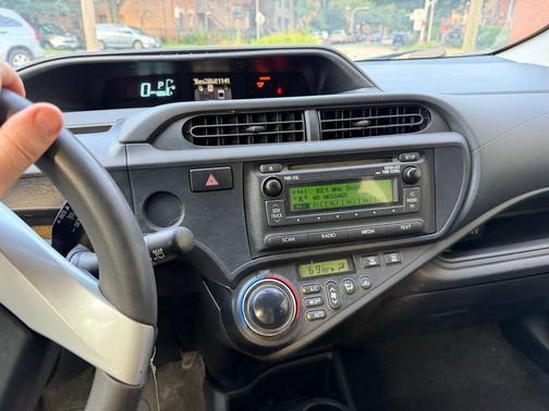 Black 2013 Toyota Prius c One