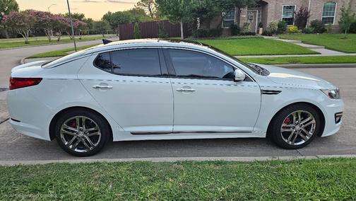 White 2013 Kia Optima SXL