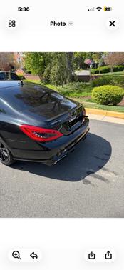 Black 2013 Mercedes-Benz CLS-Class CLS 63 AMG