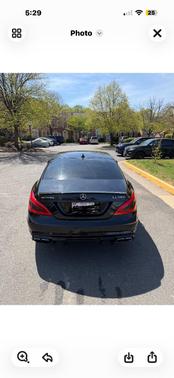 Black 2013 Mercedes-Benz CLS-Class CLS 63 AMG