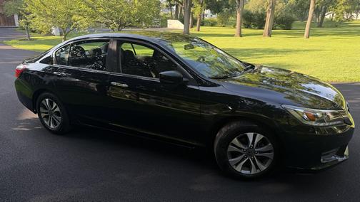 Black 2013 Honda Accord LX