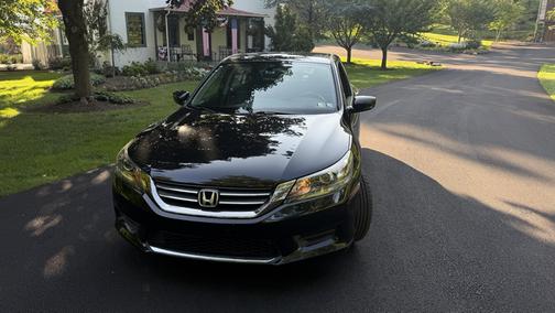 Black 2013 Honda Accord LX