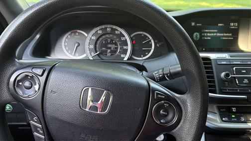 Black 2013 Honda Accord LX