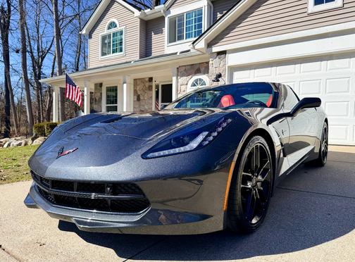 Gray 2017 Chevrolet Corvette Stingray