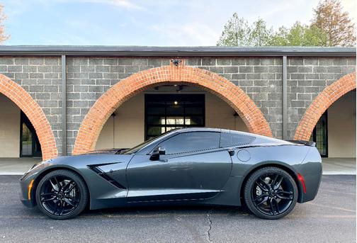 Gray 2017 Chevrolet Corvette Stingray