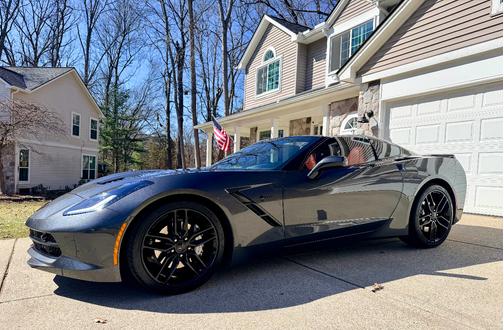 Gray 2017 Chevrolet Corvette Stingray