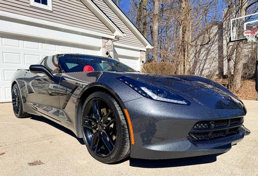 Gray 2017 Chevrolet Corvette Stingray
