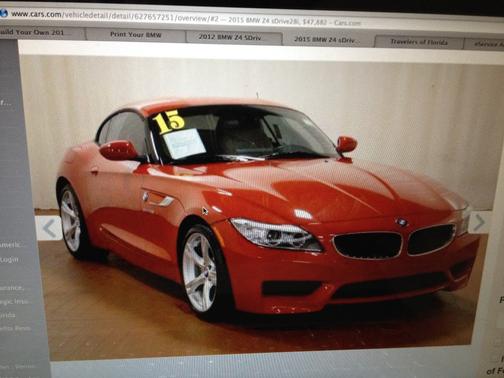 2015 BMW Z4 sDrive28i