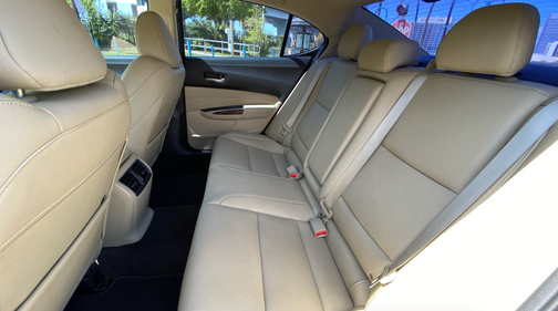 Red 2015 Acura TLX Base