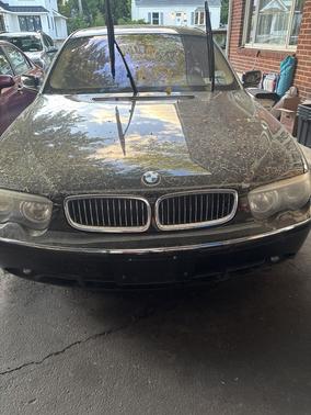 Black 2003 BMW 745 Li
