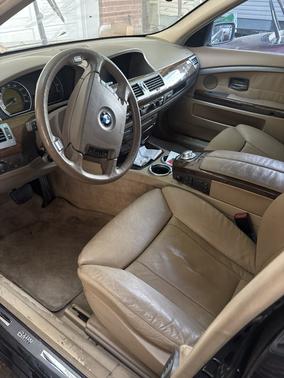 Black 2003 BMW 745 Li