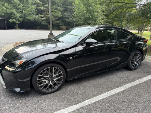 Black 2016 Lexus RC 200t Base