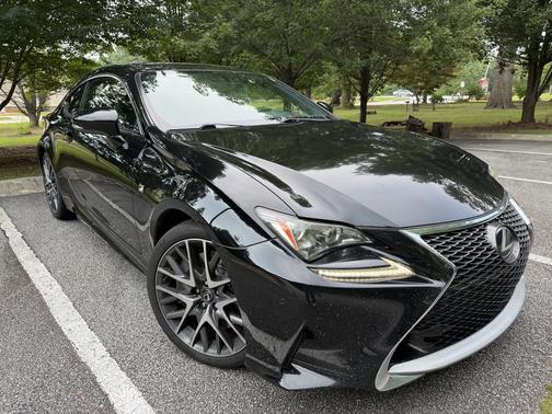 Black 2016 Lexus RC 200t Base
