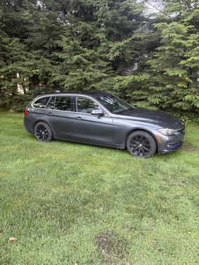 Gray 2018 BMW 328d xDrive