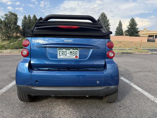 Blue 2008 smart ForTwo Passion Cabriolet