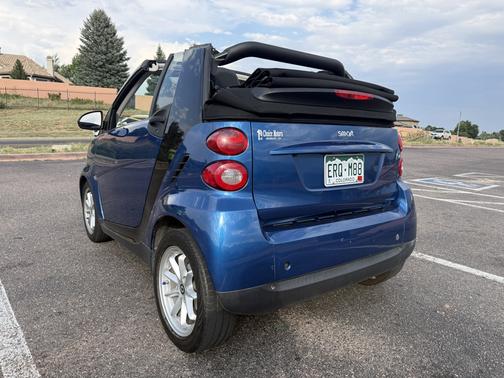 Blue 2008 smart ForTwo Passion Cabriolet