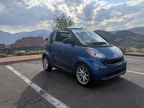 Blue 2008 smart ForTwo Passion Cabriolet