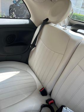 White 2019 FIAT 500C Lounge