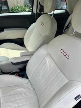 White 2019 FIAT 500C Lounge