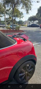 Red 2014 MINI Roadster Cooper S