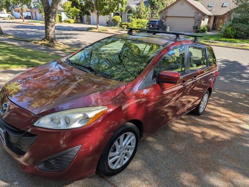 Red 2012 Mazda Mazda5 Sport