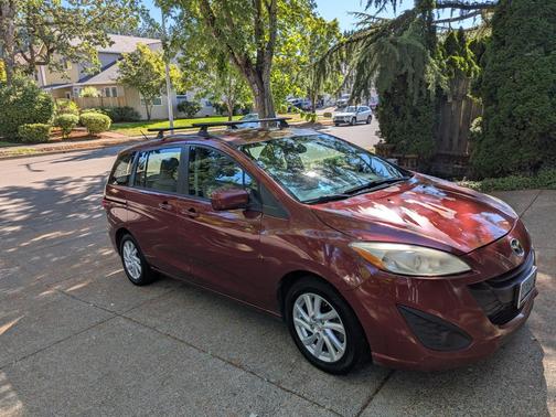Red 2012 Mazda Mazda5 Sport