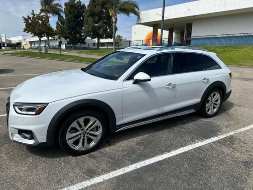 White 2021 Audi A4 allroad 45 Premium
