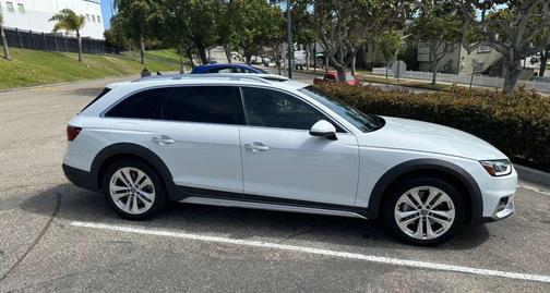 White 2021 Audi A4 allroad 45 Premium