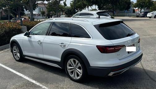 White 2021 Audi A4 allroad 45 Premium