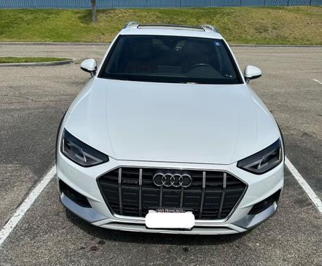 White 2021 Audi A4 allroad 45 Premium