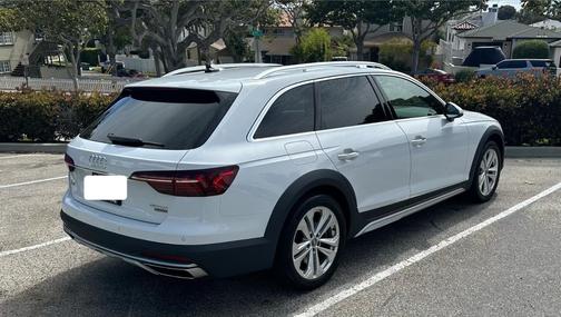White 2021 Audi A4 allroad 45 Premium
