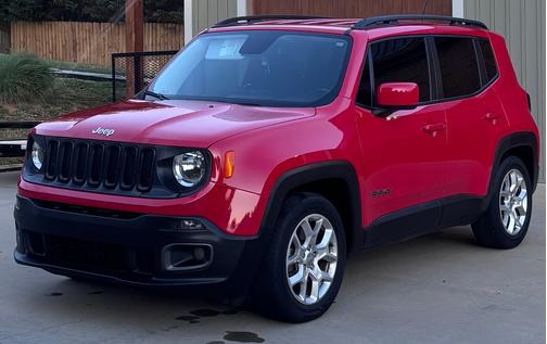 Red 2017 Jeep Renegade Latitude