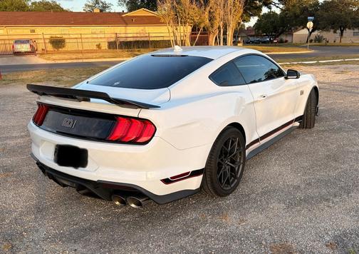 White 2021 Ford Mustang Mach 1