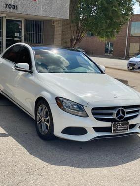 White 2016 Mercedes-Benz C-Class C 300