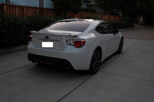 White 2015 Subaru BRZ Limited