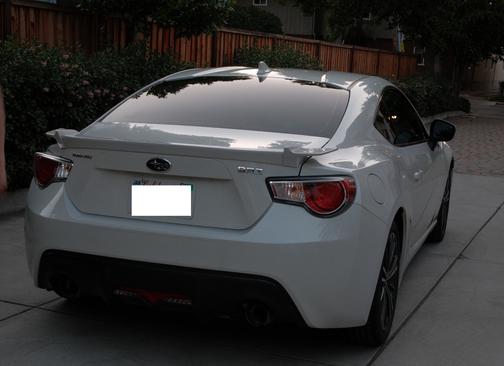 White 2015 Subaru BRZ Limited