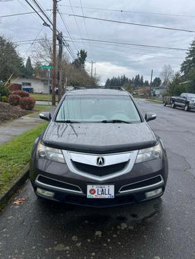 Gray 2010 Acura MDX 3.7L Technology
