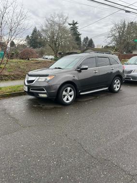 Gray 2010 Acura MDX 3.7L Technology
