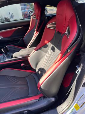 White 2022 Lexus RC F Base