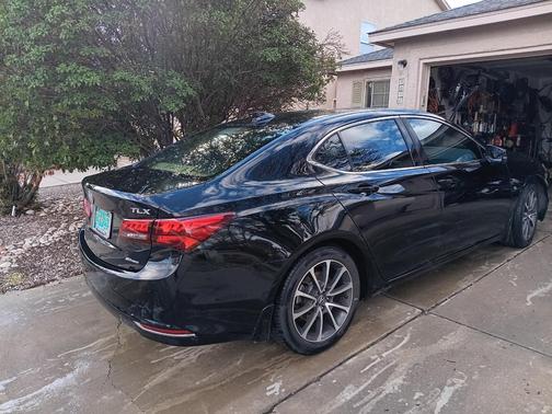 Black 2015 Acura TLX V6 Tech