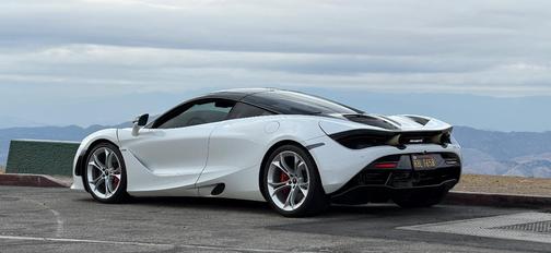 White 2020 McLaren 720S Performance