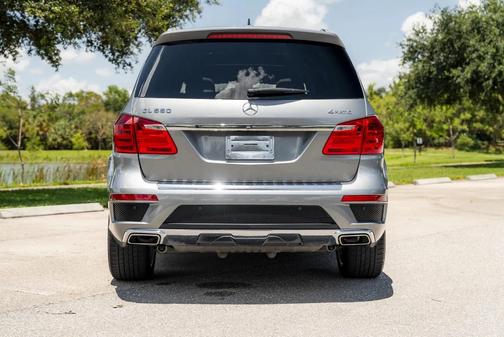 Silver 2015 Mercedes-Benz GL-Class GL 550 4MATIC
