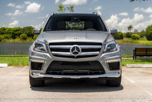Silver 2015 Mercedes-Benz GL-Class GL 550 4MATIC